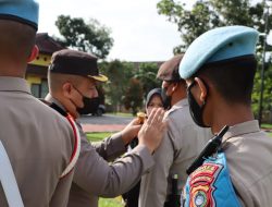 Polres Bangka Tengah Terima 39 Siswa SPN Lubuk Bunter