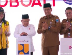 Resmikan Pasar Toboali dan Inpres Jalan Daerah, Wapres RI Ma’Ruf Amin : Semoga dapat Mendorong Pertumbuhan Ekonomi Lokal dan Meningkatkan Kesejahteraan Masyarakat – Kabupaten Bangka Selatan