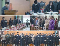 Rapat Paripurna Terakhir DPRD Bangka Tengah Periode 2019 – 2024, Sahkan 6 Raperda
