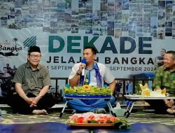 Perayaan Satu Dekade Komunitas Jelajah Bangka, Pj Wako Budi Utama Beri Apresiasi Tinggi atas Kajian Sejarah dan Budaya di Bangka Belitung