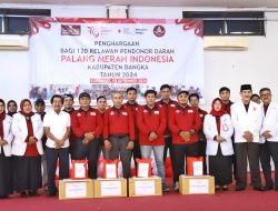 Peringati HUT ke 79, PMI Beri Penghargaan Kepada 120 Relawan