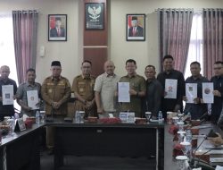 Rapat Paripurna XXIII Penyampaian Pendapat Akhir Fraksi-Fraksi DPRD Kabupaten Belitung Timur