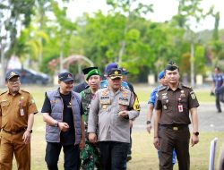 Bawaslu Beltim Gelar Apel Siaga dan Deklarasi Kampanye Damai Pilkada