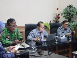 Plh Bupati Beltim Terima Audiensi Kakanwil KemenkumHAM Babel