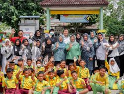 Pj Ketua Posyandu Kota Pangkalpinang Dampingi Pj Ketua Posyandu Provinsi Kep. Babel Turun Langsung ke SD Negeri 61, Monitoring Pelaksaaan BIAS