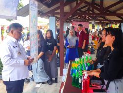 SKANSA JOB FAIR 2024 yang diadakan di SMKN Sungailiat, Rabu (25/9/2024)