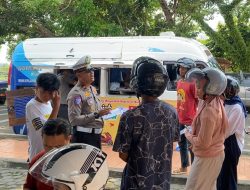 Di Manggar, Puluhan Kendaraan Ditilang Tim Gabungan