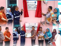 Pj Bupati Resmikan Posyandu Arsari Parit Pekir