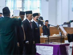 Jumadi Emban Amanah Pimpin DPRD Bangka 2024-2029