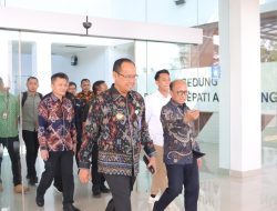 Pj Gubernur Sugito Sambut Hangat Kedatangan Sekjen Kemnaker Anwar Sanusi