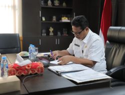 Pj Sekda Fery Afriyanto Ikuti Rakor Pengendalian Inflasi Daerah