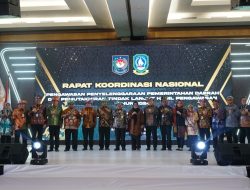 Pj Gubernur Sugito Ikuti Rakornas Pengawasan Penyelenggaraan Pemerintah Daerah