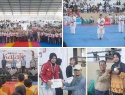 Jaring Potensi Atlet, Forki Bateng Gelar Sirkuit Karate Antar Kecamatan
