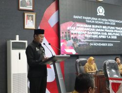 Pjs Bupati Beltim Sampaikan Jawaban Atas Pandangan Umum Fraksi