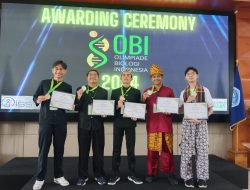 Membanggakan, Siswa SMAN 1 Gantung Raih Medali Perak di Event OBI