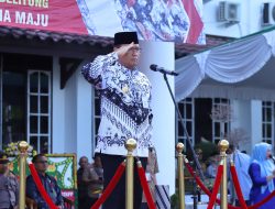 Pj Gubernur Babel Sugito, Pimpin Upacara Peringatan Hut PGRI Ke-79 dan Hari Guru Nasional