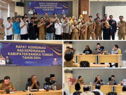 Gandeng Densus 88 AT Polri, Dinbudparpora Bateng Gelar Rakor RAD Pelayanan Kepemudaan Tahun 2024