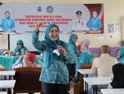 Pj Ketua TP PKK Turun Tangan Pastikan Uji Coba Makan Siang Bergizi Berjalan Lancar – Pemerintah Kota Pangkalpinang