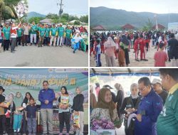 Jelang Penutupan, Festival Danau Pading III Gelar Jalan Sehat Bersama Ribuan Masyarakat