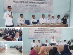 Total 133 Warga Desa Kurau Terima Pengarahan Rencana Konsolidasi Tanah dari ATR-BPN Babel