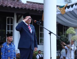 Peringatan Hari Sumpah Pemuda ke – 96 Tahun 2024 di halaman Kantor Bupati Bangka, Senin (28/10/2024).