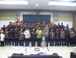 Pj Bupati Hadiri Ramah Tamah Dengan Kafilah MTQH ke 13 Kabupaten Bangka