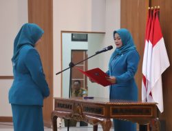 Pengukuhan PJ Ketua dan Pengurus TP PKK Kab. Bangka , di Graha Maras, Selasa {14/1/2025)