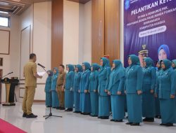 Pengukuhan PJ Ketua dan Pengurus TP PKK Kab. Bangka , di Graha Maras, Selasa {14/1/2025)