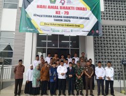 Pj Bupati Bangka Pimpin Upacara Peringatan HAB ke-79 Kementerian Agama RI