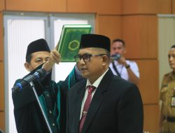 Marzuki Dilantik Menjadi Penjabat Sekretaris Daerah Kabupaten Belitung Tahun 2025