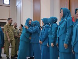 Pengukuhan PJ Ketua dan Pengurus TP PKK Kab. Bangka , di Graha Maras, Selasa {14/1/2025)