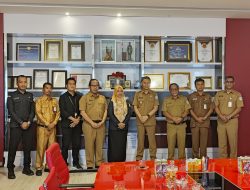 Bahas Dukungan Pilkada Ulang, Pj Bupati Terima Kunjungan Audiensi Bawaslu Bangka