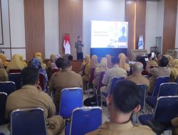 Sosialisasi Antikorupsi “Membangun Budaya Anti Gratifikasi di Lingkungan Pemerintah Kab.Bangka”, Senin (24/02/2024) di Graha Maras.