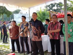 Pemkab Bangka gelar Pasar Sembako Murah, Kamis (20/02/2025) di Halaman Kantor Bupati Bangka.