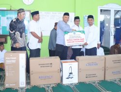 Safari Ramadhan di Masjid Miftahurrahman, Kelurahan Air Jukung Kecamatan Belinyu, Senin (17/3/2025)