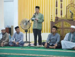 Safari Ramadhan 1446 H Pemkab Bangka di Masjid As Salam, Desa Zed, Kecamatan Mendo Barat, Senin (03/03/25)