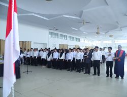 105 Orang Panwalu Kecamatan dan Kelurahan /Desa Pemilu Ulang Dilantik