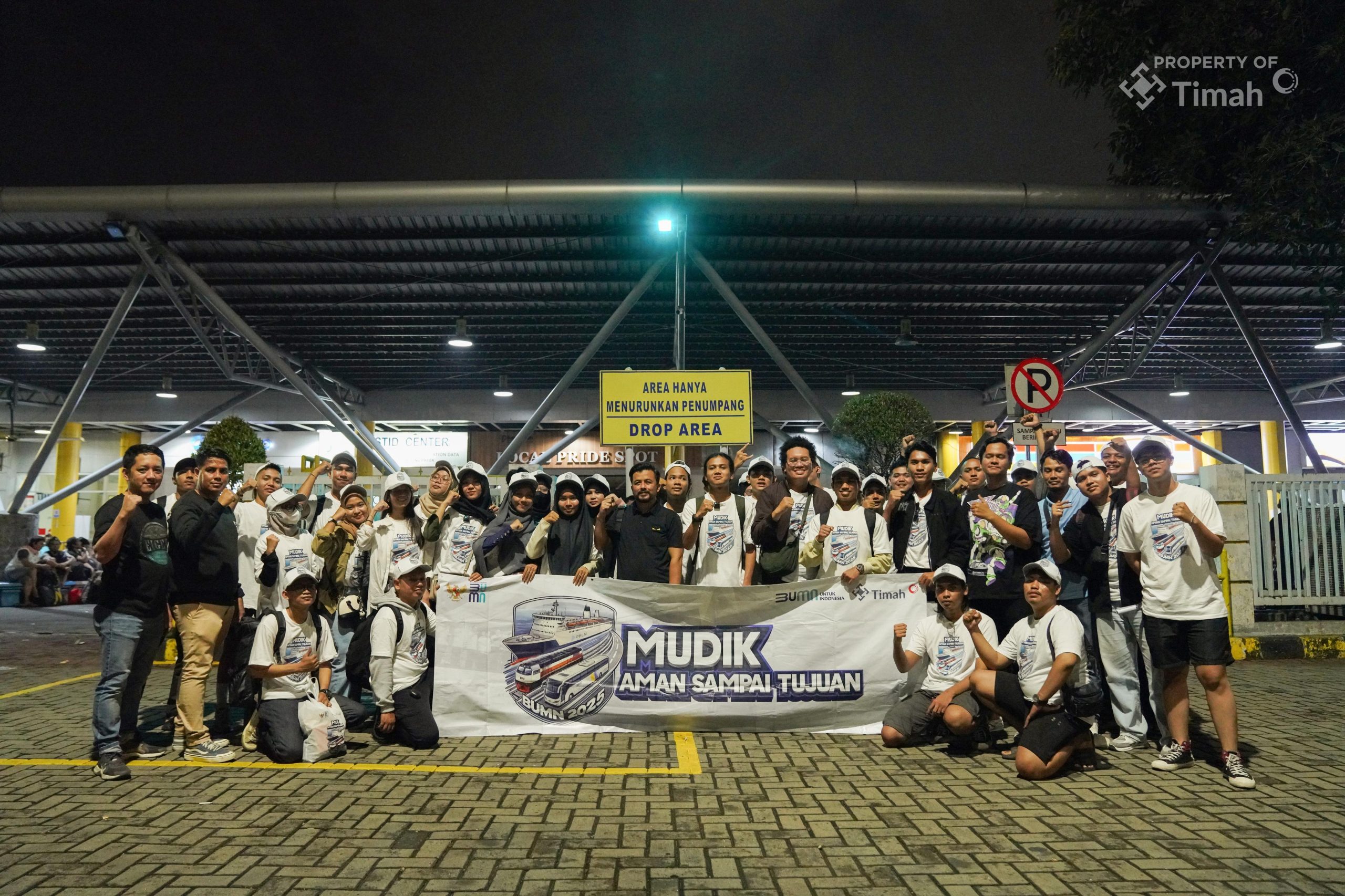 PT Timah Fasilitasi Mudik Gratis Peserta Mudik Berangkat dengan Aman