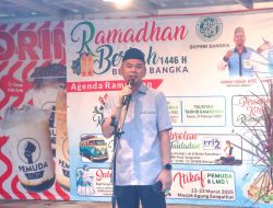 Buka puasa bersama Pengurus DPD BKPRMI Kabupaten Bangka, Rabu (26/03/2025) di Warung Kopi Pemuda Sungailiat