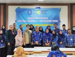 Pertemuan verifikasi data MPDN tahun 2025 di Dinas Kesehatan Kabupaten Bangka, Kamis (17/04/25)