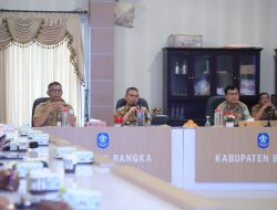 Evaluasi Triwulan Pertama di Pemkab Bangka, Kepala Perangkat Daerah Paparkan Kinerja dan Keuangannya