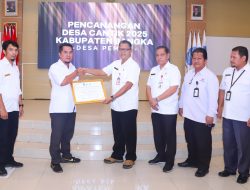 Pemkab Bangka Kukuhkan Desa Pemali Sebagai Desa Cantik