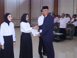 123 CPNS Bangka Terima SK, PJ Bupati Ingatkan Nilai Nilai ASN