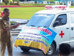 Pemkab Terima Bantuan 2 Unit Ambulan Untuk Desa Cit dan Deniang