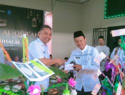 Kegiatan Halal Bi Halal dan Khatam Alquran di Dinas Pangan dan Pertanian Kabupaten Bangka, Rabu (16/4/2025)