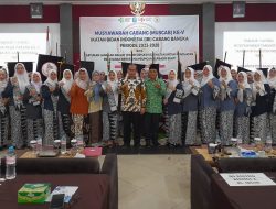 MUSCAB Ke-V Ikatan Bidan Indonesia (IBI) Cabang Bangka Periode 2023-2028 di Hotel Novilla Boutique Resort Sungailiat, Sabtu (10/05/2025)