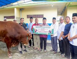 Masjid Al Muhajirin Air Ruai Terima Bantuan Sapi Qurban Presiden