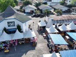 125 Pelaku UMKM Ikuti Bazar Merah Putih di Terminal Tanjungpandan