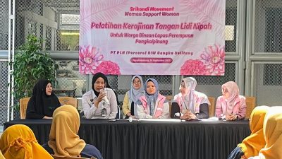 Srikandi PLN Babel dan Lapas Perempuan Pangkalpinang Gelar Pelatihan Lidi Nipah Untuk Warga Binaan – DemokrasiBabel.com
