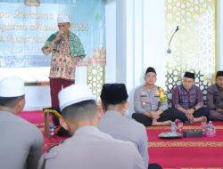 Peringatan Maulid Nabi Besar Muhammad SAW 1447 H/2025 M di Masjid Al-Inda Polres Bangka, Kamis (11/09/2025)